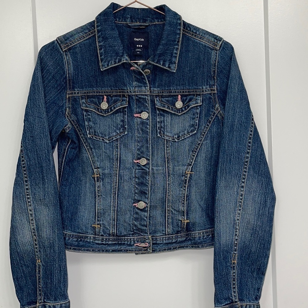 GIRLS GAP FACTORY KIDS JEAN JACKET